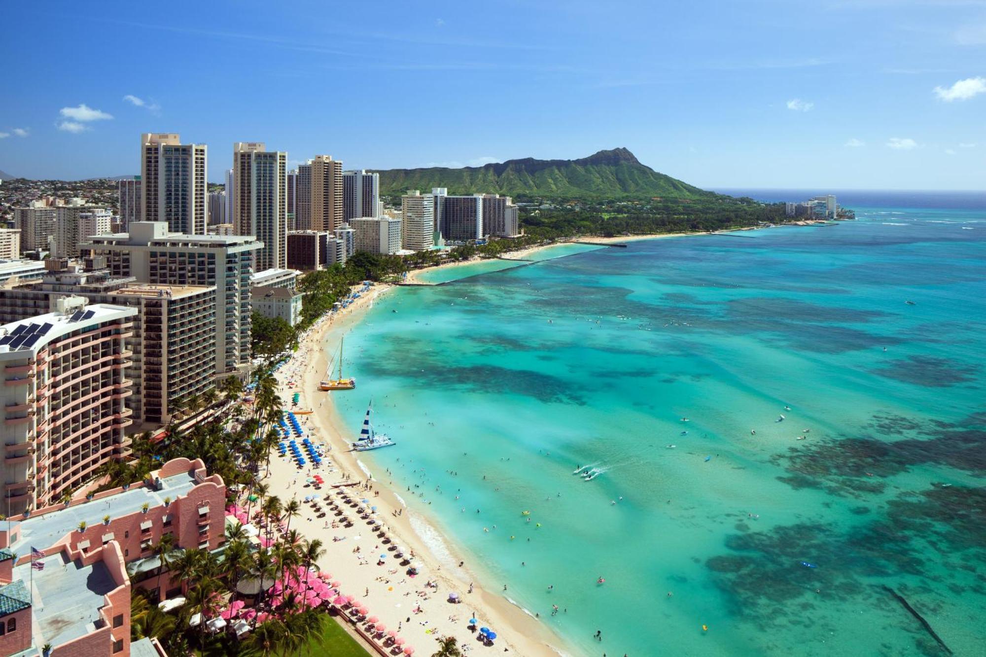 Sheraton Waikiki Beach Resort Honolulu Exterior foto